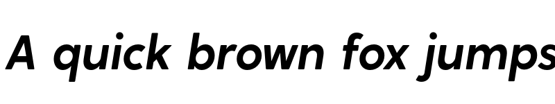 Preview of FONTSPRING DEMO - Crossten Semibold Italic Regular font