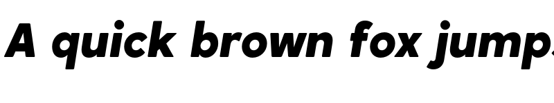 Preview of FONTSPRING DEMO - Crossten Soft Black italic Regular font