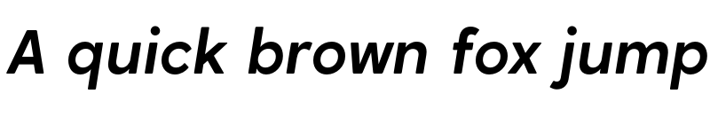 Preview of FONTSPRING DEMO - Crossten Soft Semibold italic Regular font