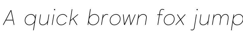 Preview of FONTSPRING DEMO - Crossten Soft Thin italic Regular font