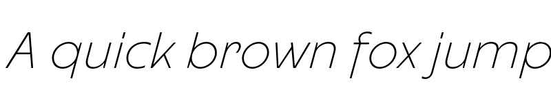 Preview of FONTSPRING DEMO - CUKIER ExtraLight Italic font