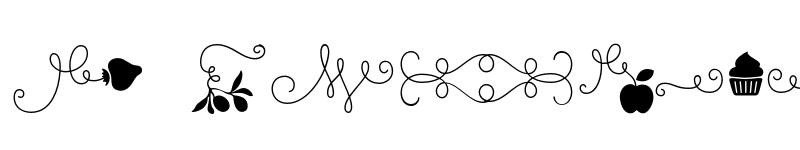 Preview of FONTSPRING DEMO - Culinary Borders Regular font