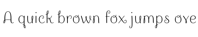 Preview of FONTSPRING DEMO - Culinary Light Regular font