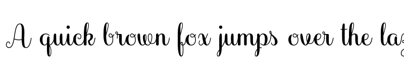 Preview of FONTSPRING DEMO - Culinary Script Bold Regular font