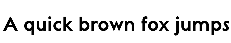 Preview of FONTSPRING DEMO - Curwen Sans Bold font
