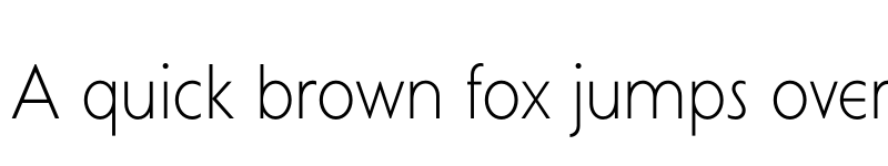Preview of FONTSPRING DEMO - Curwen Sans Light Regular font
