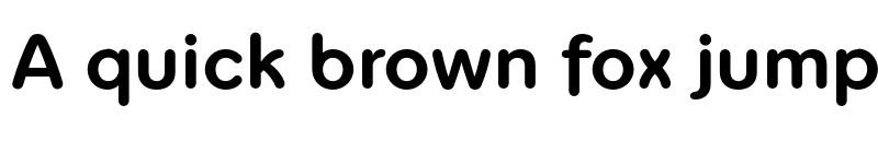 Preview of FONTSPRING DEMO - Cushy Bold font