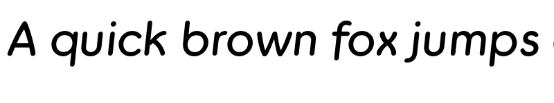 Preview of FONTSPRING DEMO - Cushy Italic font