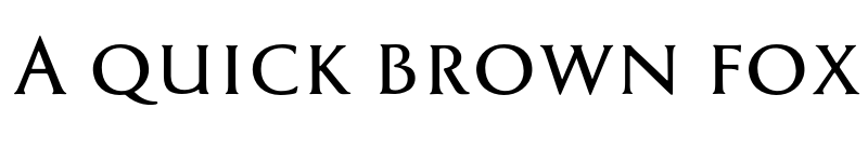 Preview of FONTSPRING DEMO - Cyan Capitals Bold font