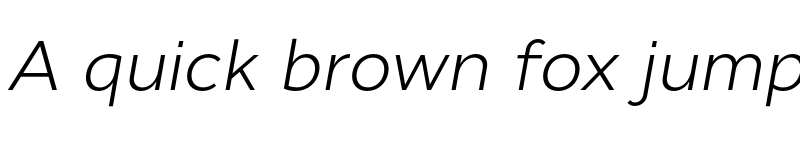 Preview of FONTSPRING DEMO - Cyntho Next Light Italic font