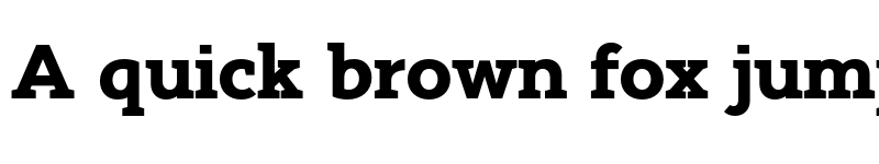 Preview of FONTSPRING DEMO - Cyntho Next Slab ExtBd Regular font