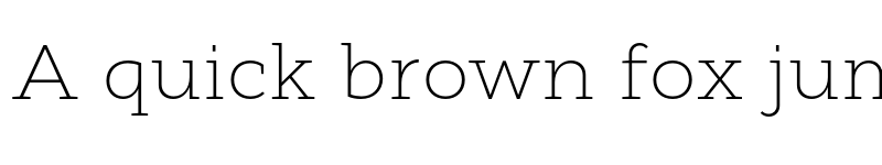 Preview of FONTSPRING DEMO - Cyntho Next Slab ExtLt Regular font