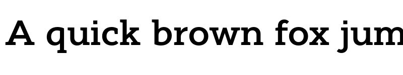 Preview of FONTSPRING DEMO - Cyntho Next Slab SemBd Regular font