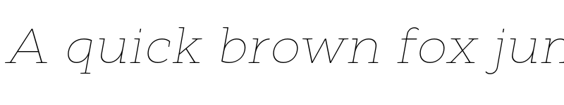 Preview of FONTSPRING DEMO - Cyntho Next Slab Thin Italic font