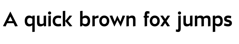 Preview of FONTSPRING DEMO - D Hanna Bold font