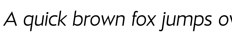 Preview of FONTSPRING DEMO - D Hanna Book Italic font