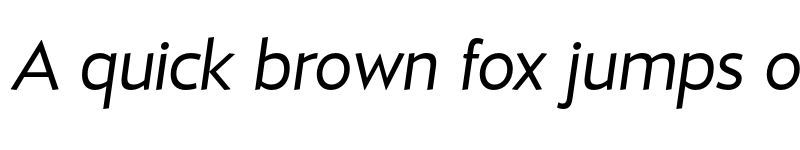 Preview of FONTSPRING DEMO - D Hanna Regular Italic font