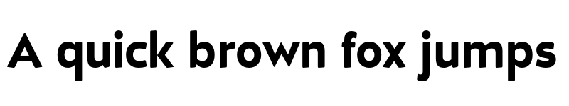 Preview of FONTSPRING DEMO - D Hanna Soft Black Regular font