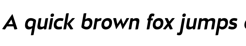 Preview of FONTSPRING DEMO - D Hanna Soft Bold Italic Regular font