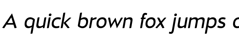 Preview of FONTSPRING DEMO - D Hanna Soft Free Italic Regular font