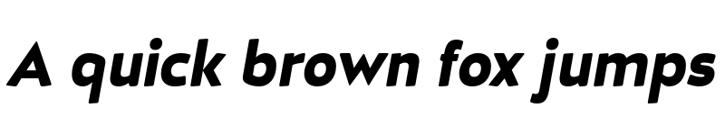 Preview of FONTSPRING DEMO - D Hanna Soft Ultra Black Italic Regular font