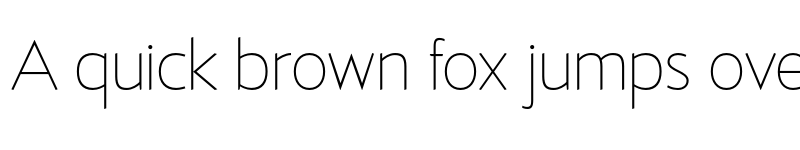 Preview of FONTSPRING DEMO - D Hanna Thin font