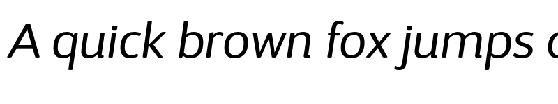 Preview of FONTSPRING DEMO - D Sari Book Italic font