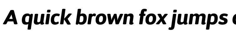 Preview of FONTSPRING DEMO - D Sari Heavy Heavy Italic font