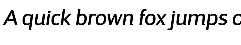 Preview of FONTSPRING DEMO - D Sari Medium Medium Italic font