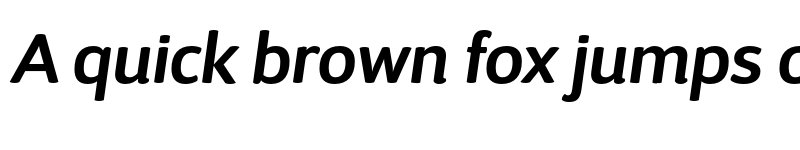 Preview of FONTSPRING DEMO - D Sari SemiBold SemiBold Italic font