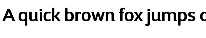 Preview of FONTSPRING DEMO - D Sari SemiBold SemiBold font