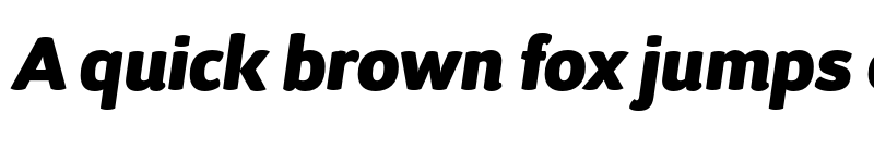 Preview of FONTSPRING DEMO - D Sari UltraBlack UltraBlack Italic font