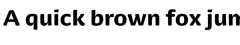 Preview of FONTSPRING DEMO - Dancer Pro Black Regular font