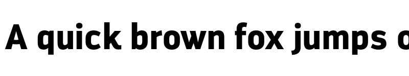 Preview of FONTSPRING DEMO - Darwin Black Regular font