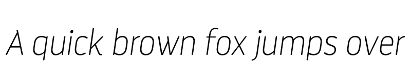 Preview of FONTSPRING DEMO - Darwin Ess Alt Rd Thin It Regular font