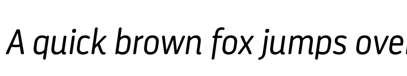 Preview of FONTSPRING DEMO - Darwin Ess Rd Light It Regular font