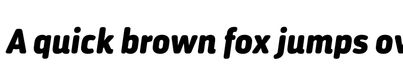 Preview of FONTSPRING DEMO - Darwin Pro Rd Black It Regular font