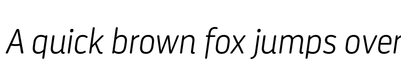 Preview of FONTSPRING DEMO - Darwin Pro Rd ExtraLight It Regular font