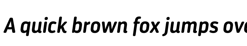 Preview of FONTSPRING DEMO - Darwin Pro Rd SemiBold It Regular font