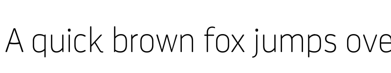 Preview of FONTSPRING DEMO - Darwin Pro Rd Thin Regular font