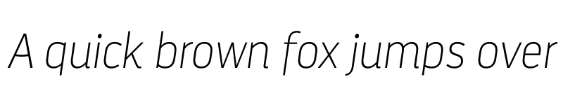 Preview of FONTSPRING DEMO - Darwin Pro Thin It Regular font