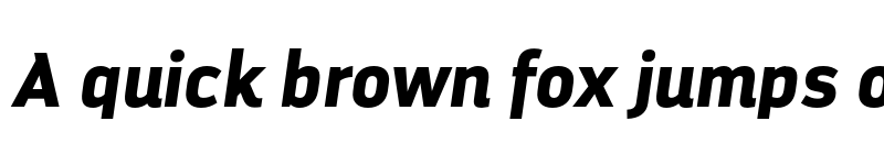 Preview of FONTSPRING DEMO - DarwinAlt Black Italic Regular font