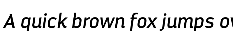 Preview of FONTSPRING DEMO - DarwinAlt Italic Regular font