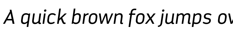 Preview of FONTSPRING DEMO - DarwinAltOffice Italic font
