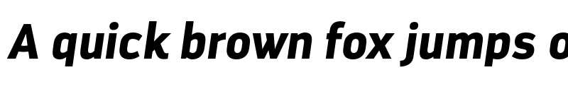 Preview of FONTSPRING DEMO - DarwinOffice Bold Italic font
