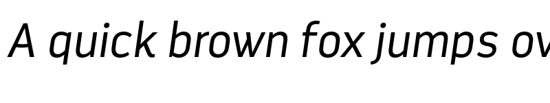 Preview of FONTSPRING DEMO - DarwinOffice Italic font