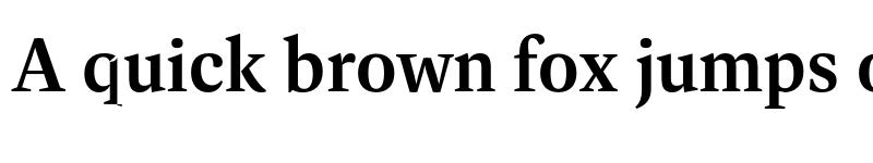 Preview of FONTSPRING DEMO - Dashiell Bright Demi Regular font