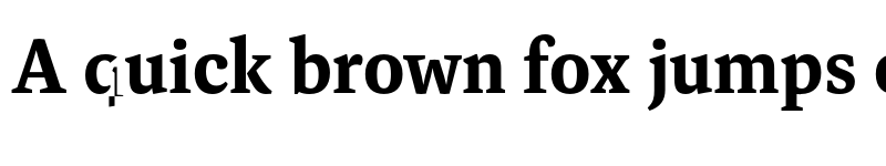 Preview of FONTSPRING DEMO - Dashiell Text Bold Regular font