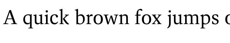 Preview of FONTSPRING DEMO - Dashiell Text Regular font