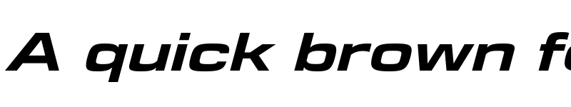 Preview of FONTSPRING DEMO - DDT Heavy Ext Italic font